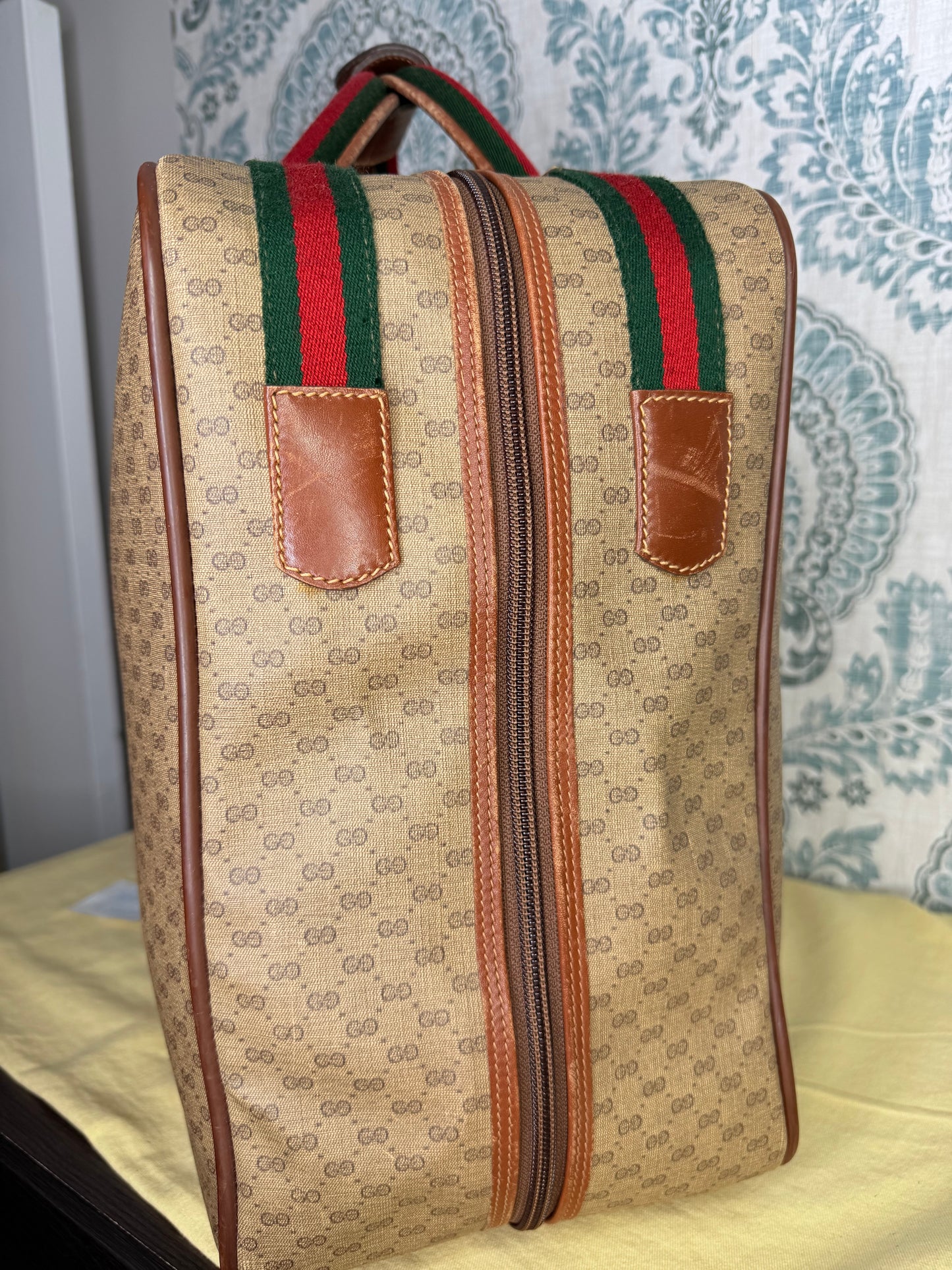 Micro Gucci Sherry Line Luggage Bag