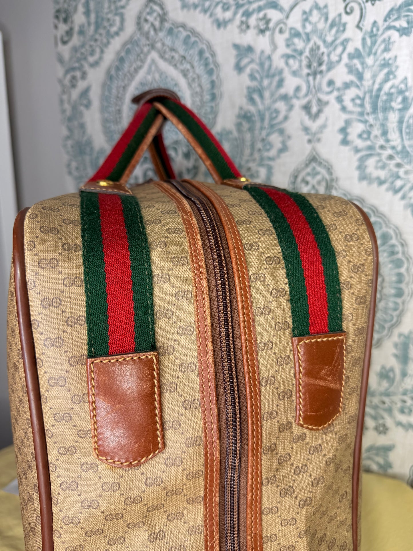 Micro Gucci Sherry Line Luggage Bag