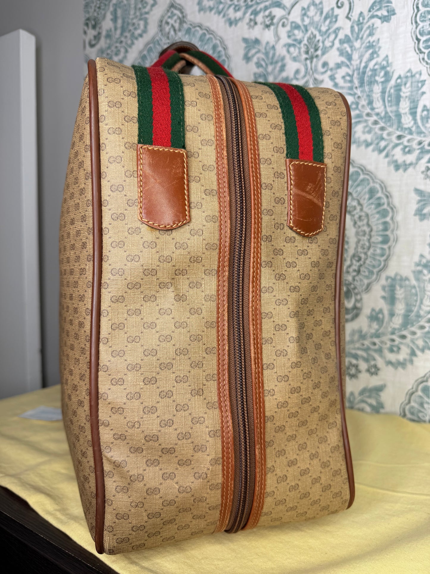 Micro Gucci Sherry Line Luggage Bag