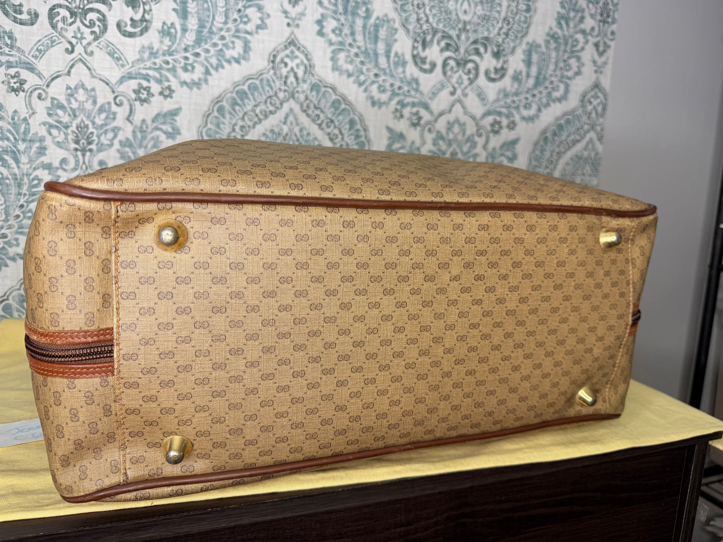 Micro Gucci Sherry Line Luggage Bag