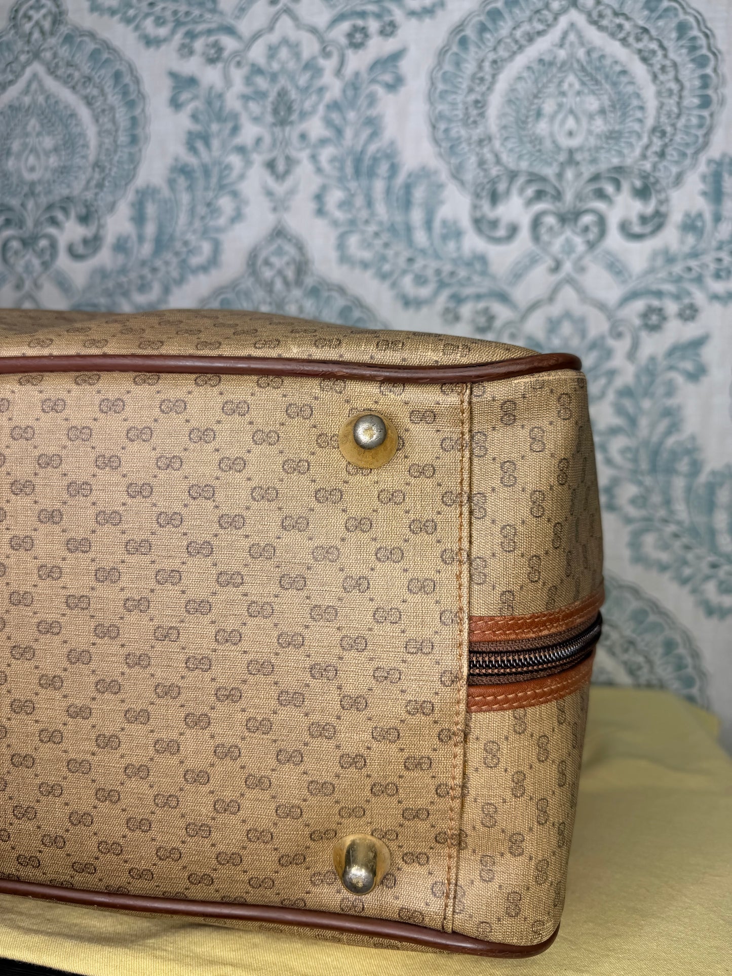Micro Gucci Sherry Line Luggage Bag