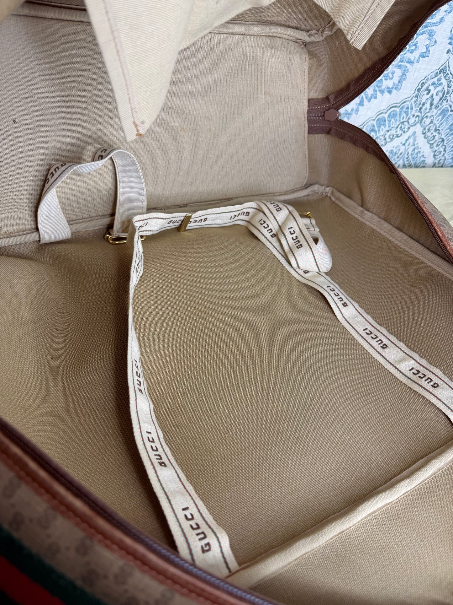 Micro Gucci Sherry Line Luggage Bag