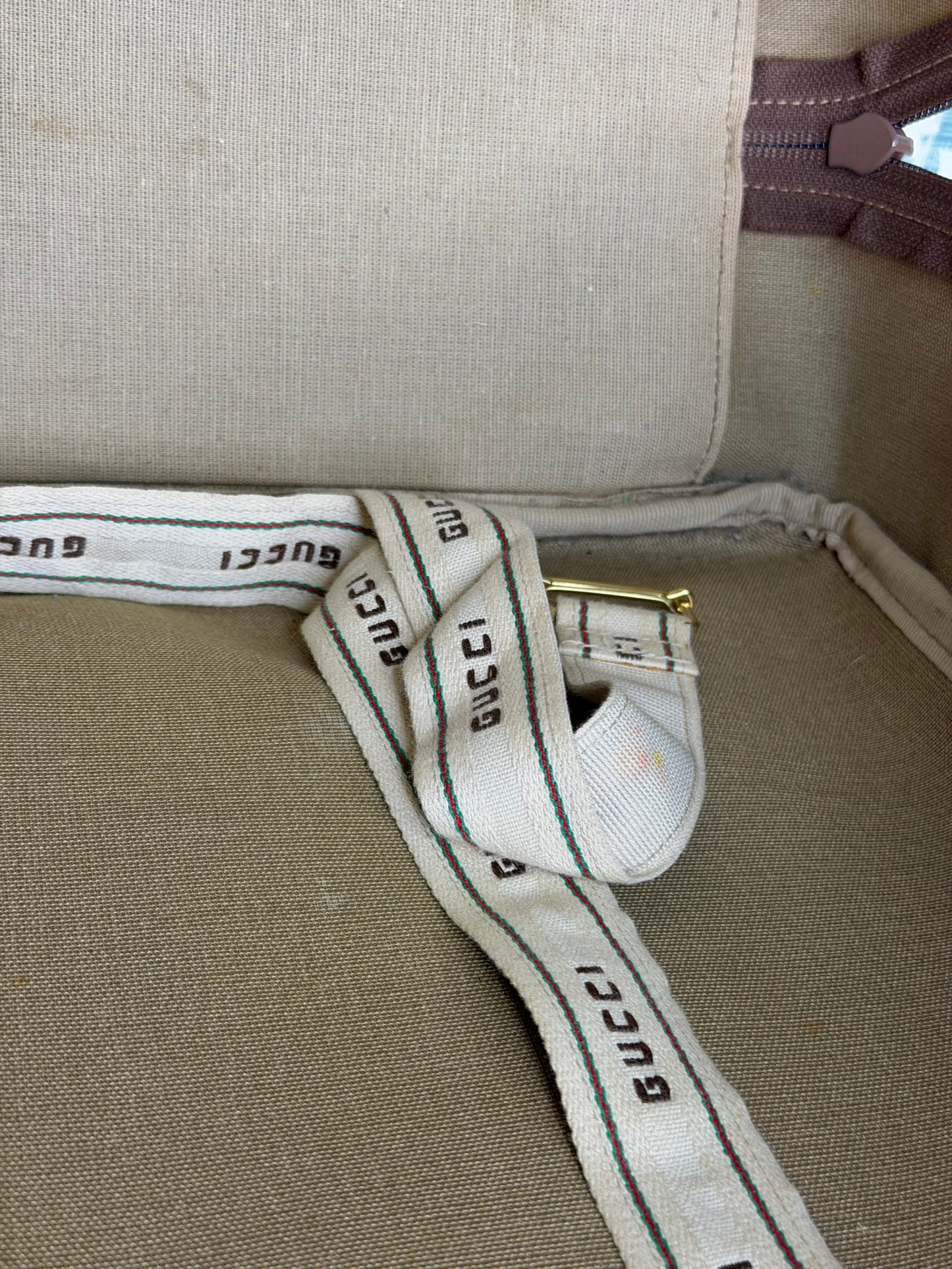 Micro Gucci Sherry Line Luggage Bag