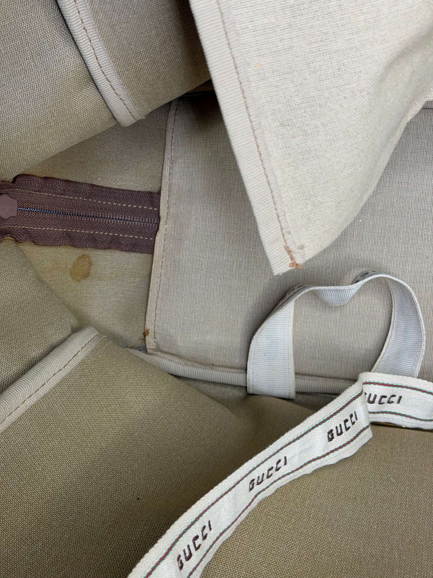 Micro Gucci Sherry Line Luggage Bag
