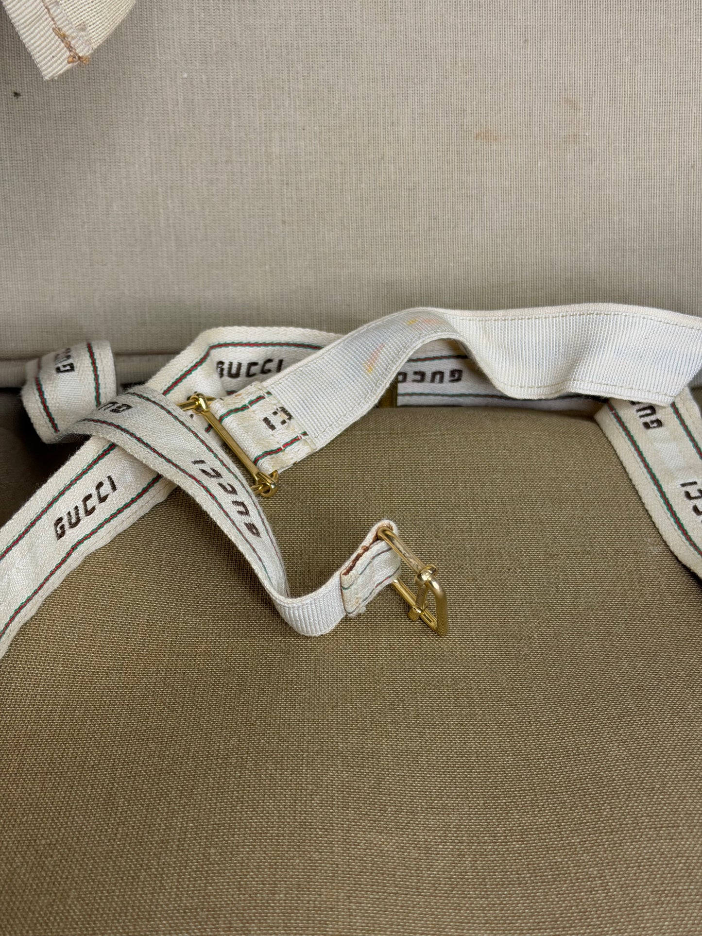 Micro Gucci Sherry Line Luggage Bag