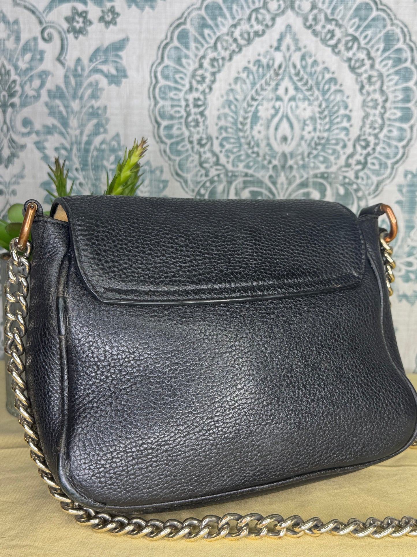 Louis Vuitton Gucci Black Soho Small Flap Crossbody