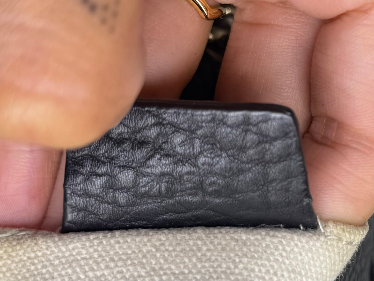 Louis Vuitton Gucci Black Soho Small Flap Crossbody