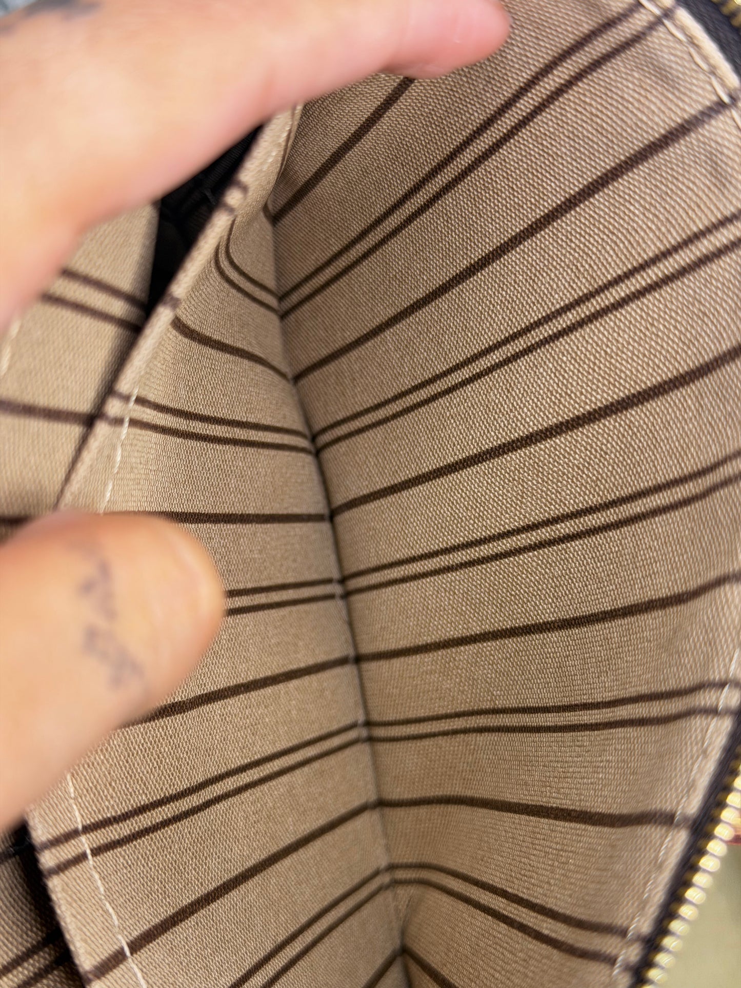 Louis Vuitton Neverfull Pouch Monogram