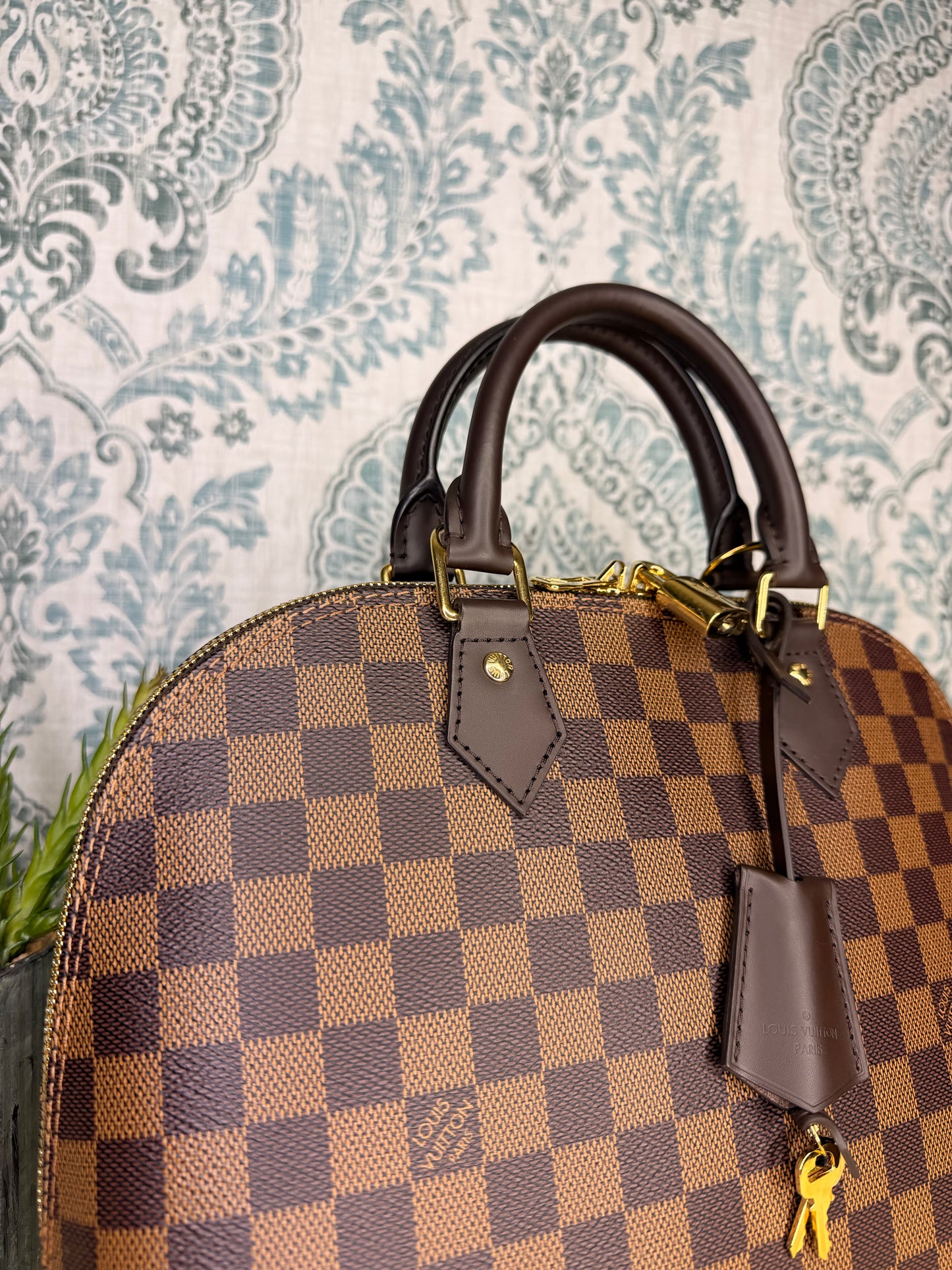 Louis Vuitton Alma PM Damier Ebene New Model