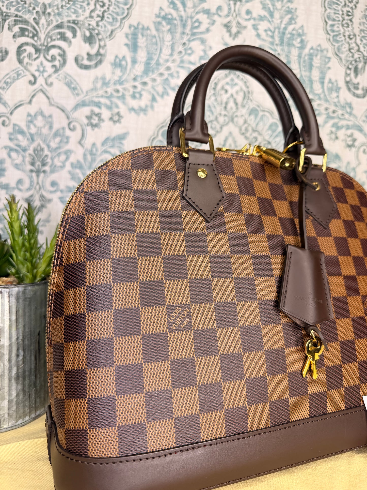 Louis Vuitton Alma PM Damier Ebene New Model