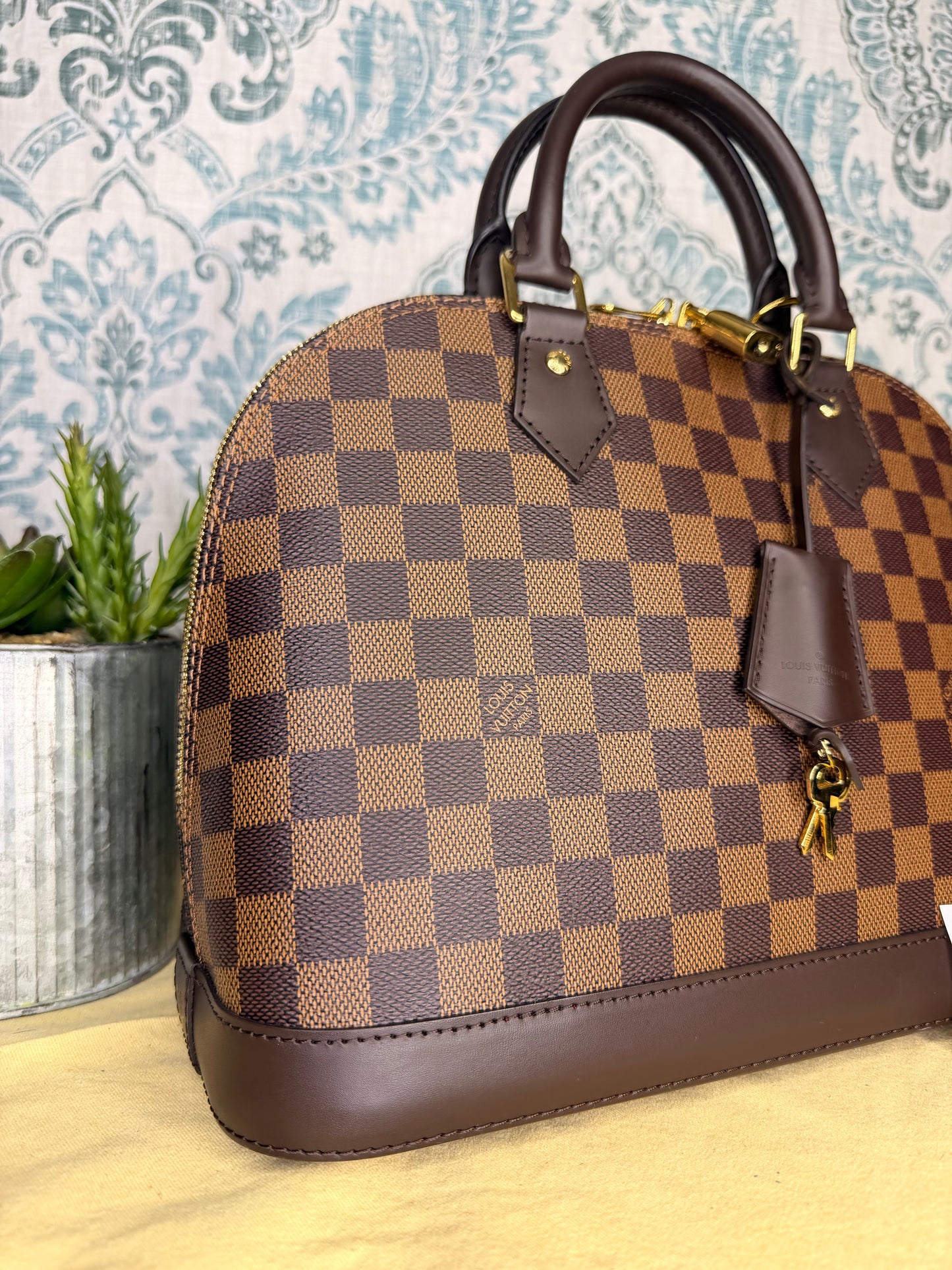 Louis Vuitton Alma PM Damier Ebene New Model
