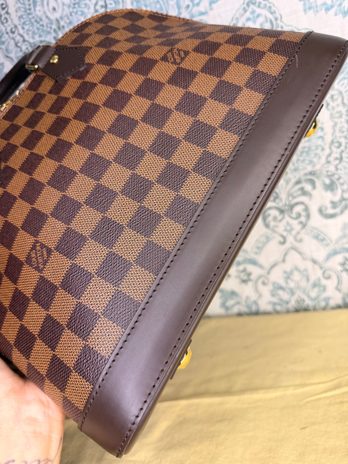 Louis Vuitton Alma PM Damier Ebene New Model