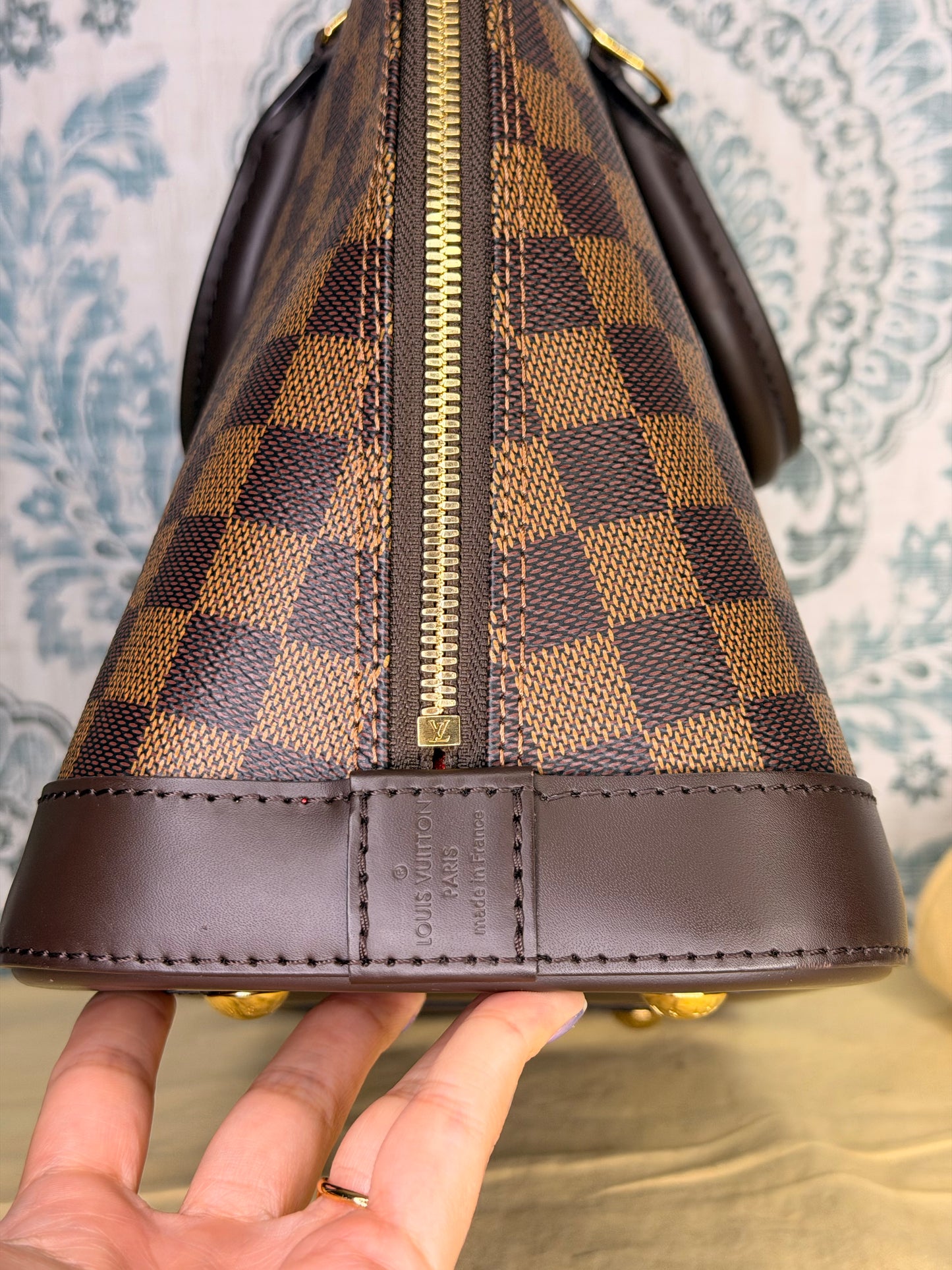 Louis Vuitton Alma PM Damier Ebene New Model