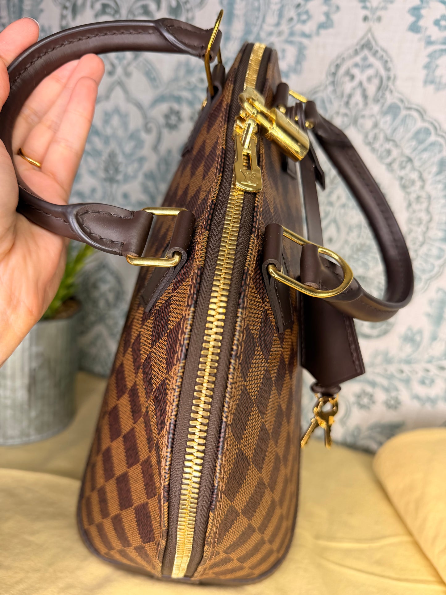 Louis Vuitton Alma PM Damier Ebene New Model