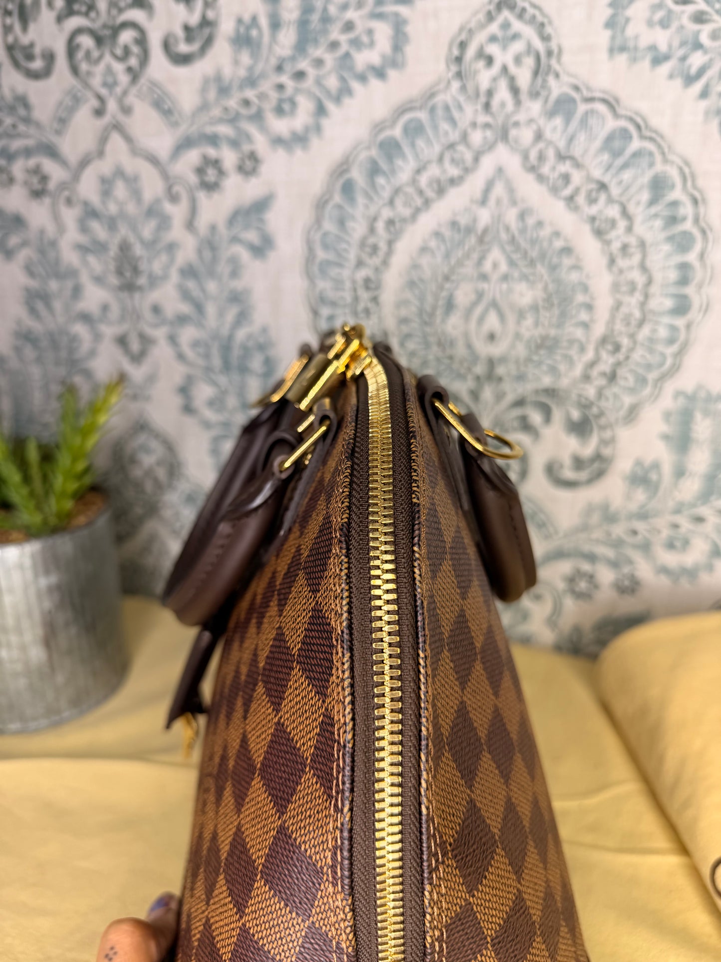 Louis Vuitton Alma PM Damier Ebene New Model