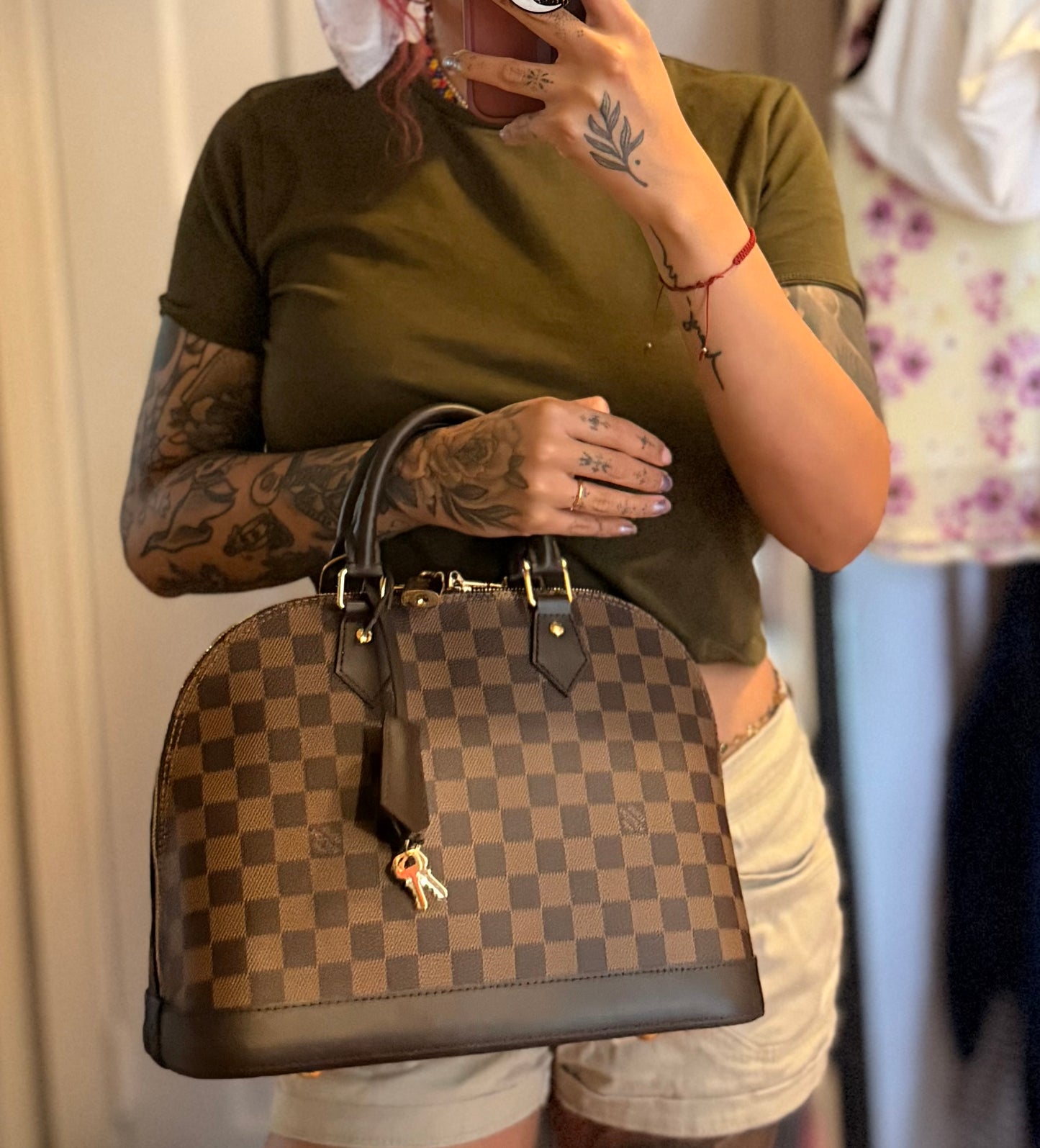 Louis Vuitton Alma PM Damier Ebene New Model