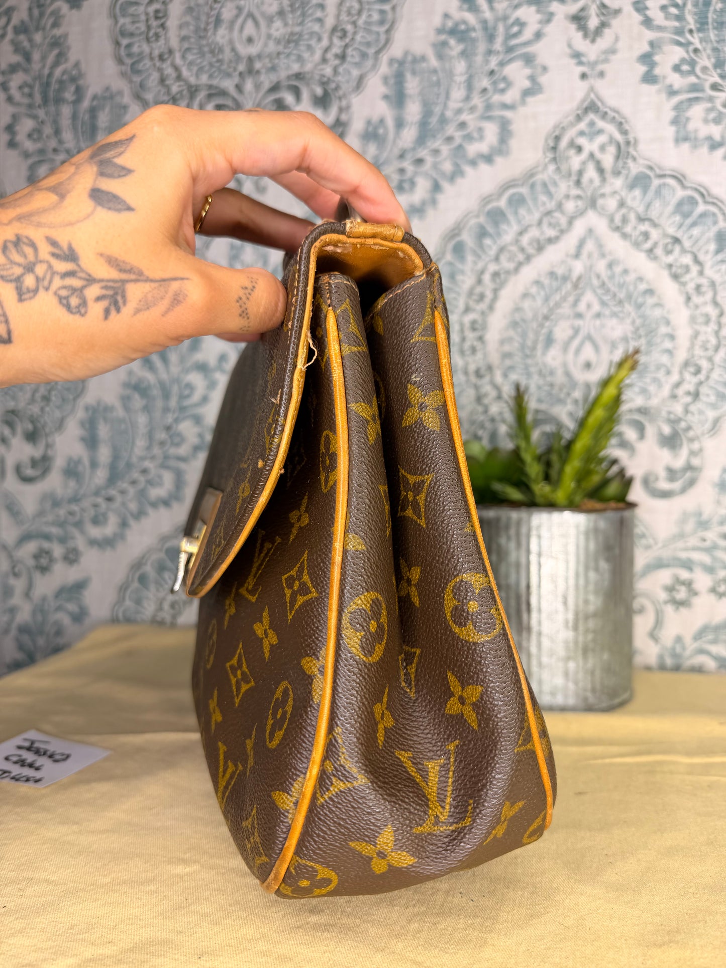 Louis Vuitton Saks Fifth Ave Handbag (damaged)