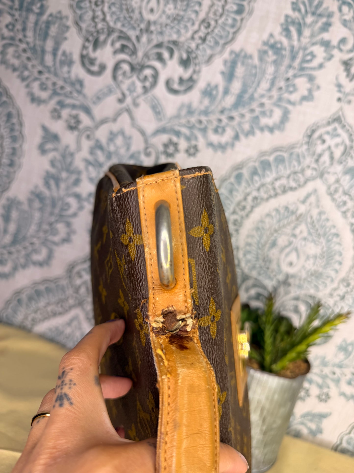 Louis Vuitton Saks Fifth Ave Handbag (damaged)