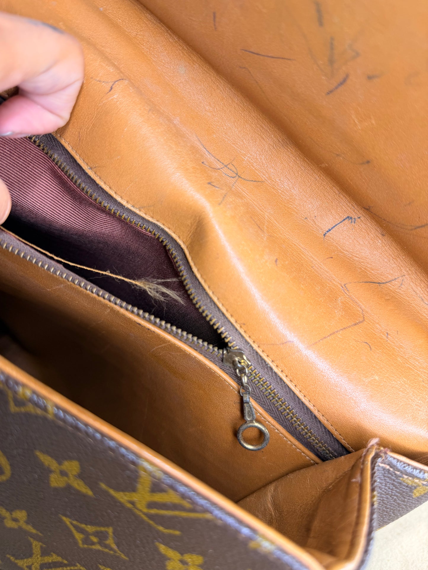 Louis Vuitton Saks Fifth Ave Handbag (damaged)