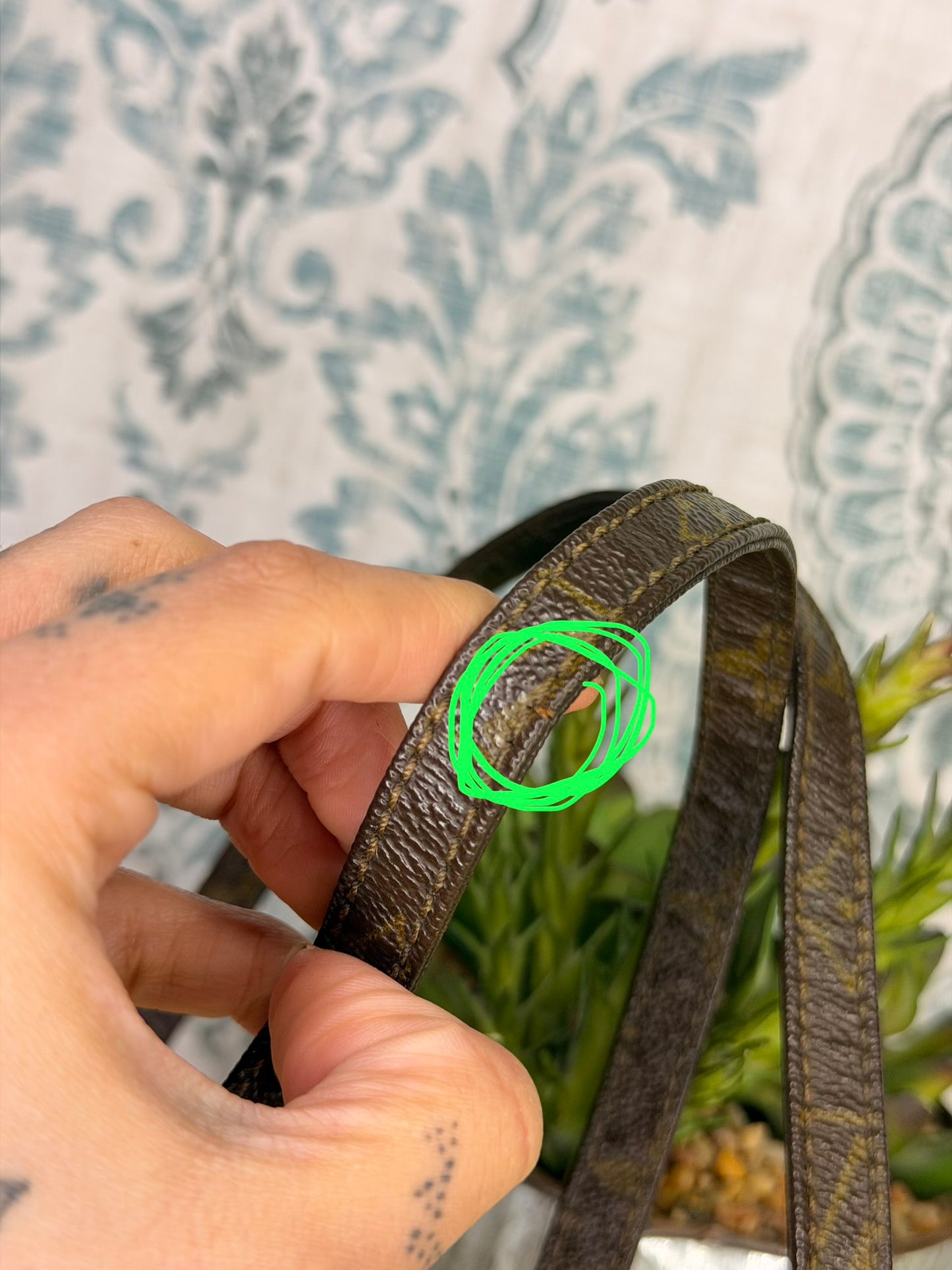Louis Vuitton Vintage Monogram Strap