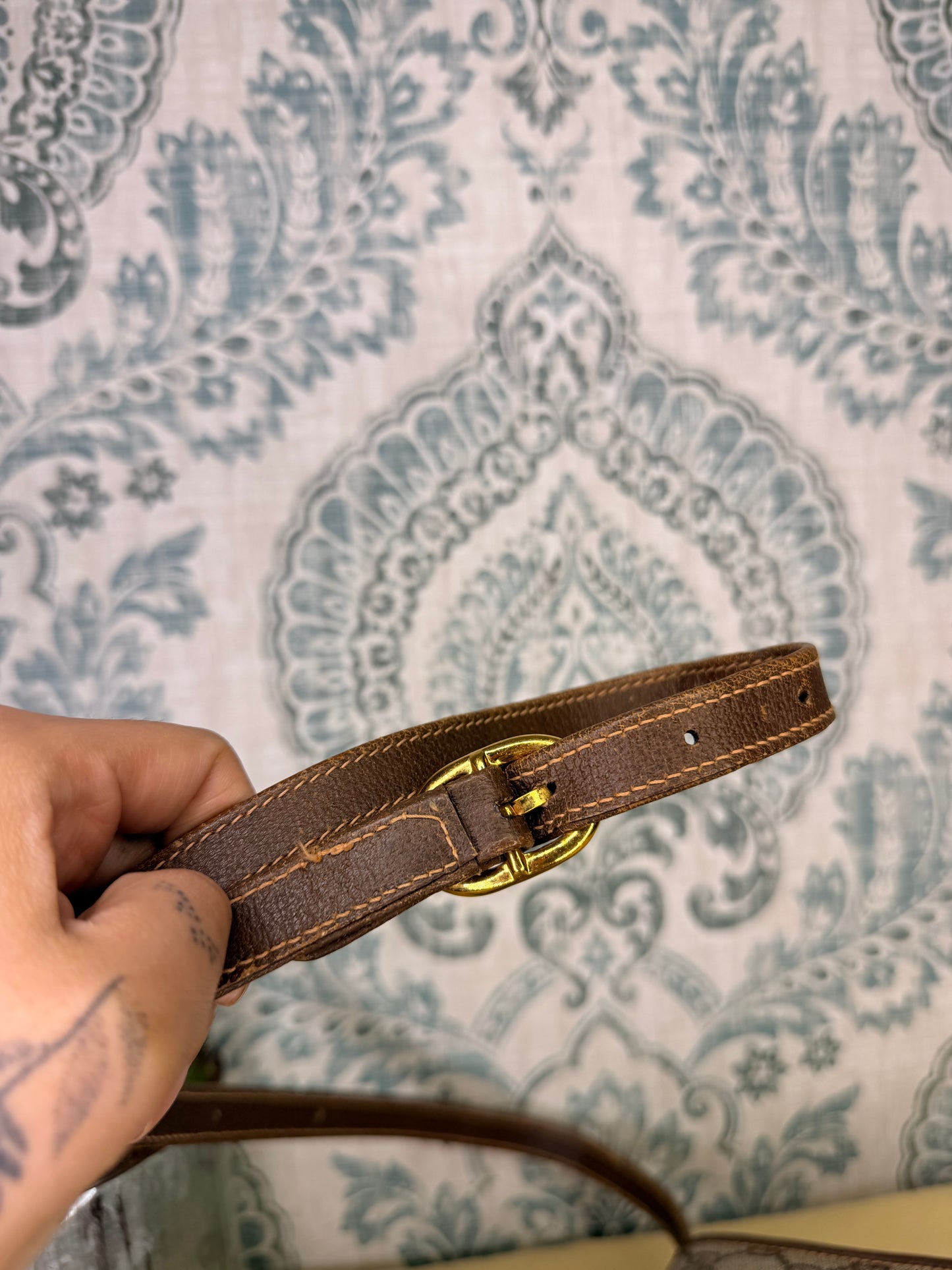 Gucci Supreme Vintage 2way Purse/Clutch