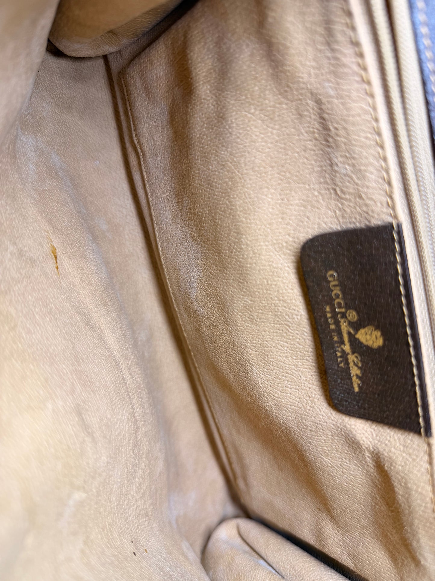 Gucci Supreme Vintage 2way Purse/Clutch