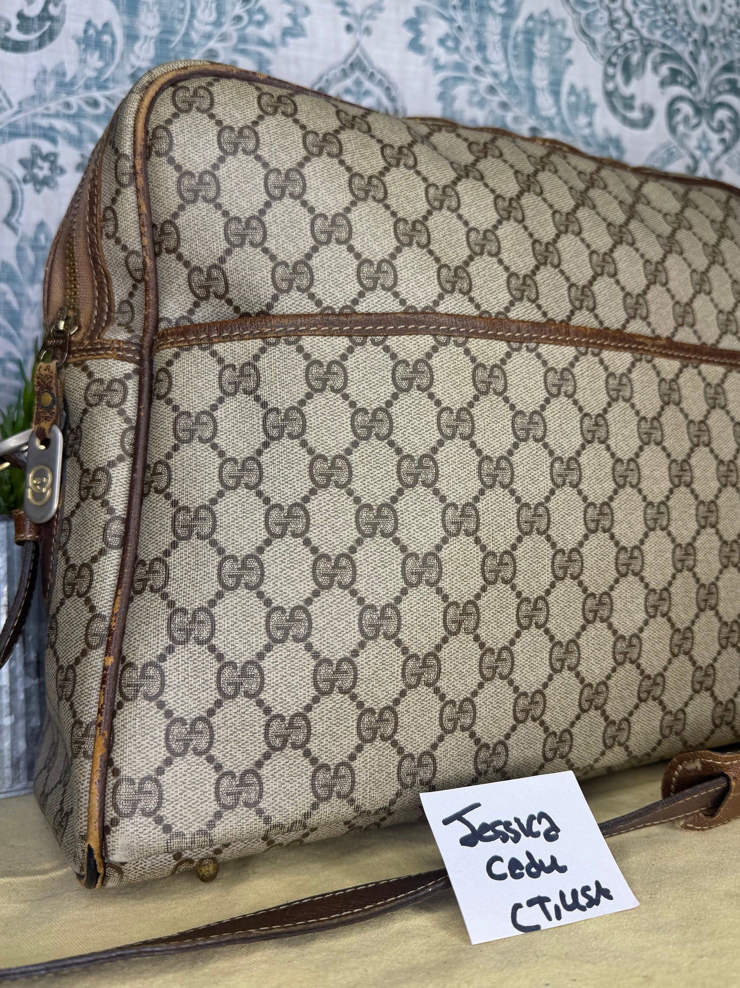 Gucci Supreme Large Messenger Bag
