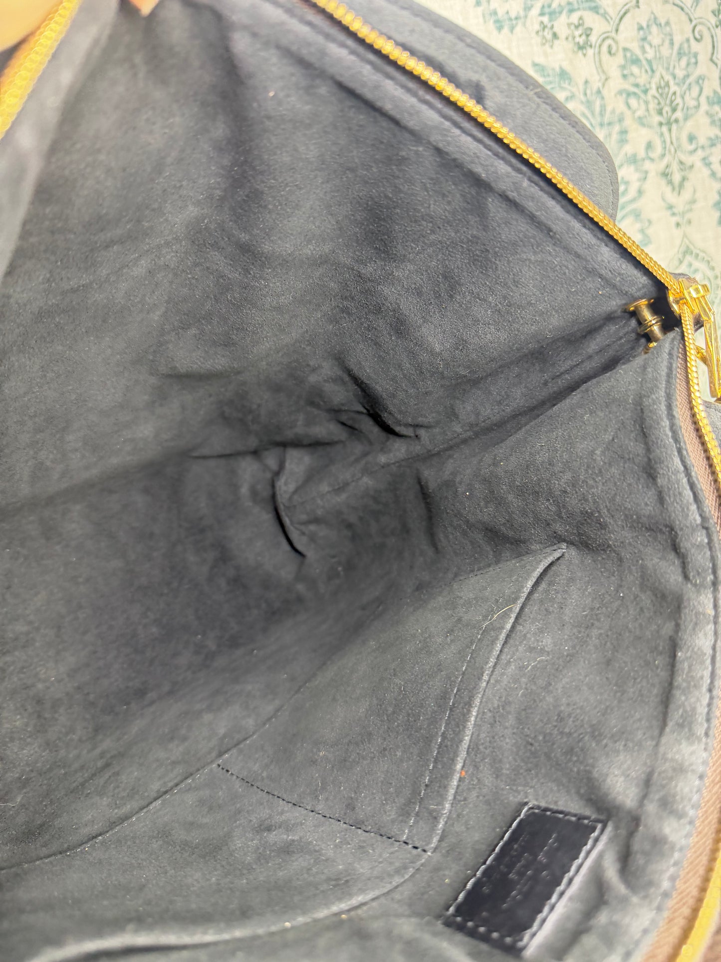 Louis Vuitton Flower Zipped Tote MM Black