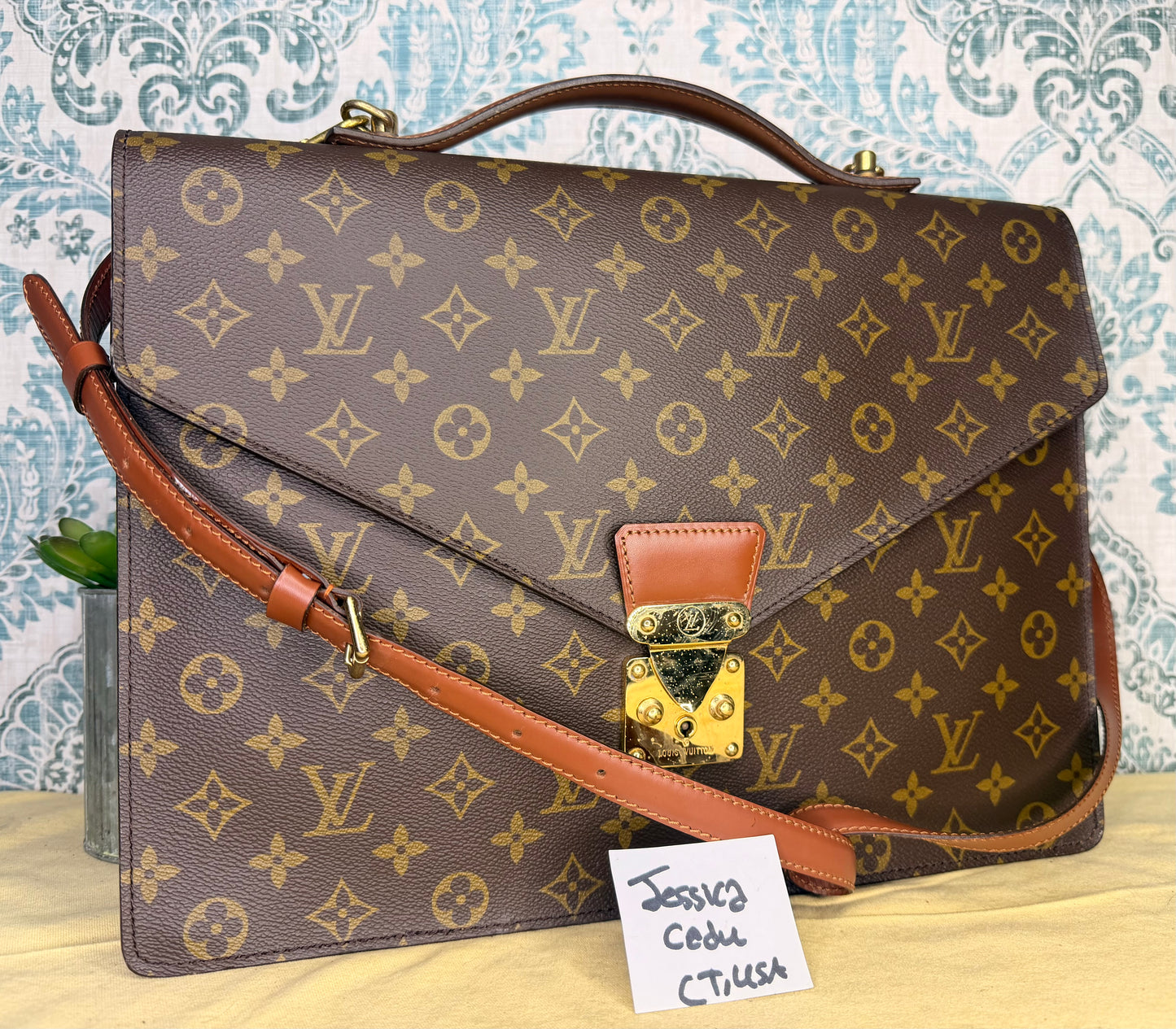 Louis Vuitton Porte Documents Bandouliere Briefcase