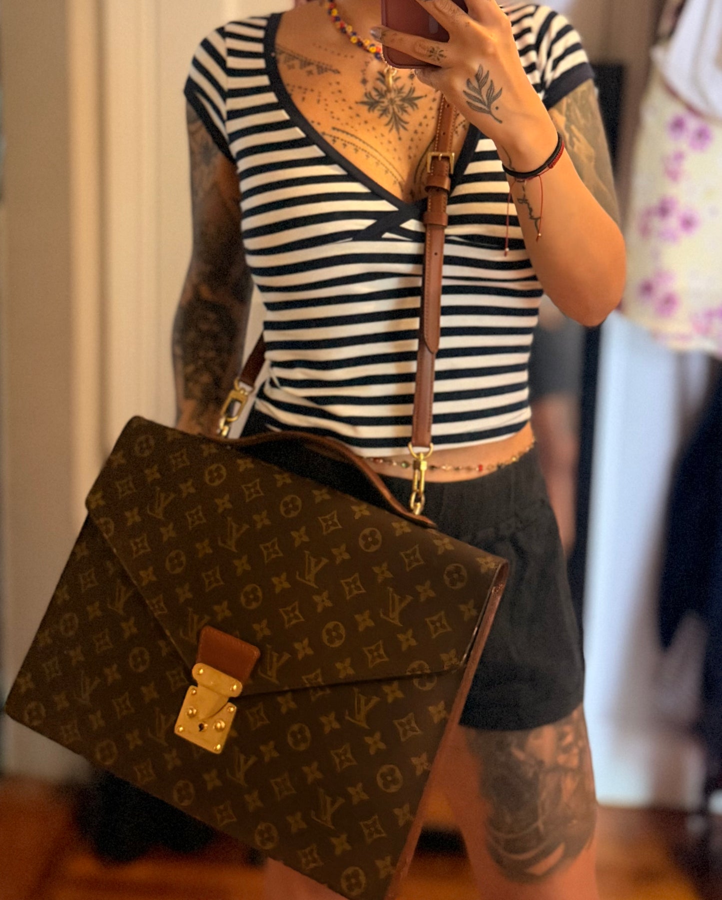 Louis Vuitton Porte Documents Bandouliere Briefcase