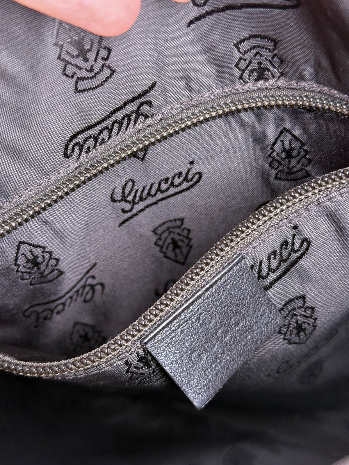 Gucci Guccissima Small Messenger Bag