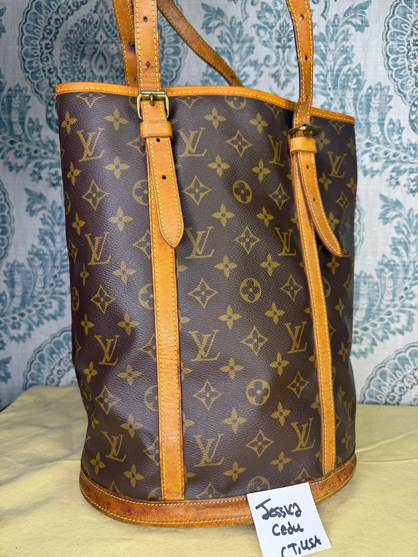 Louis Vuitton Bucket GM #3 (NO PEELING🔥)