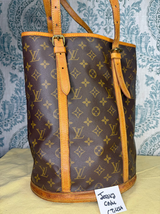 Louis Vuitton Bucket GM #3 (NO PEELING🔥)