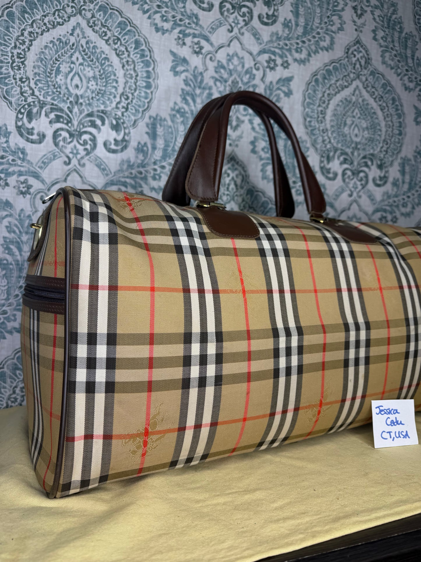 Burberry Nova Check Duffle