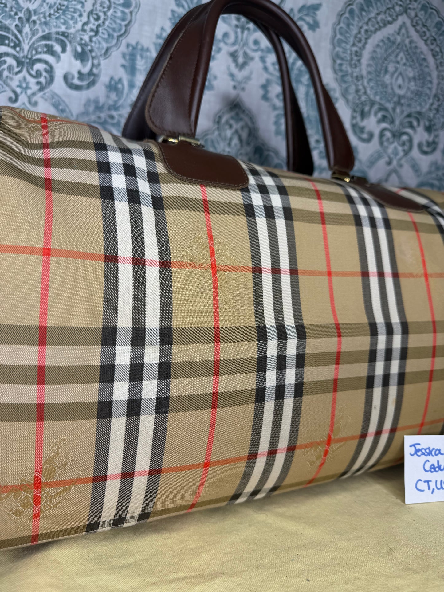 Burberry Nova Check Duffle