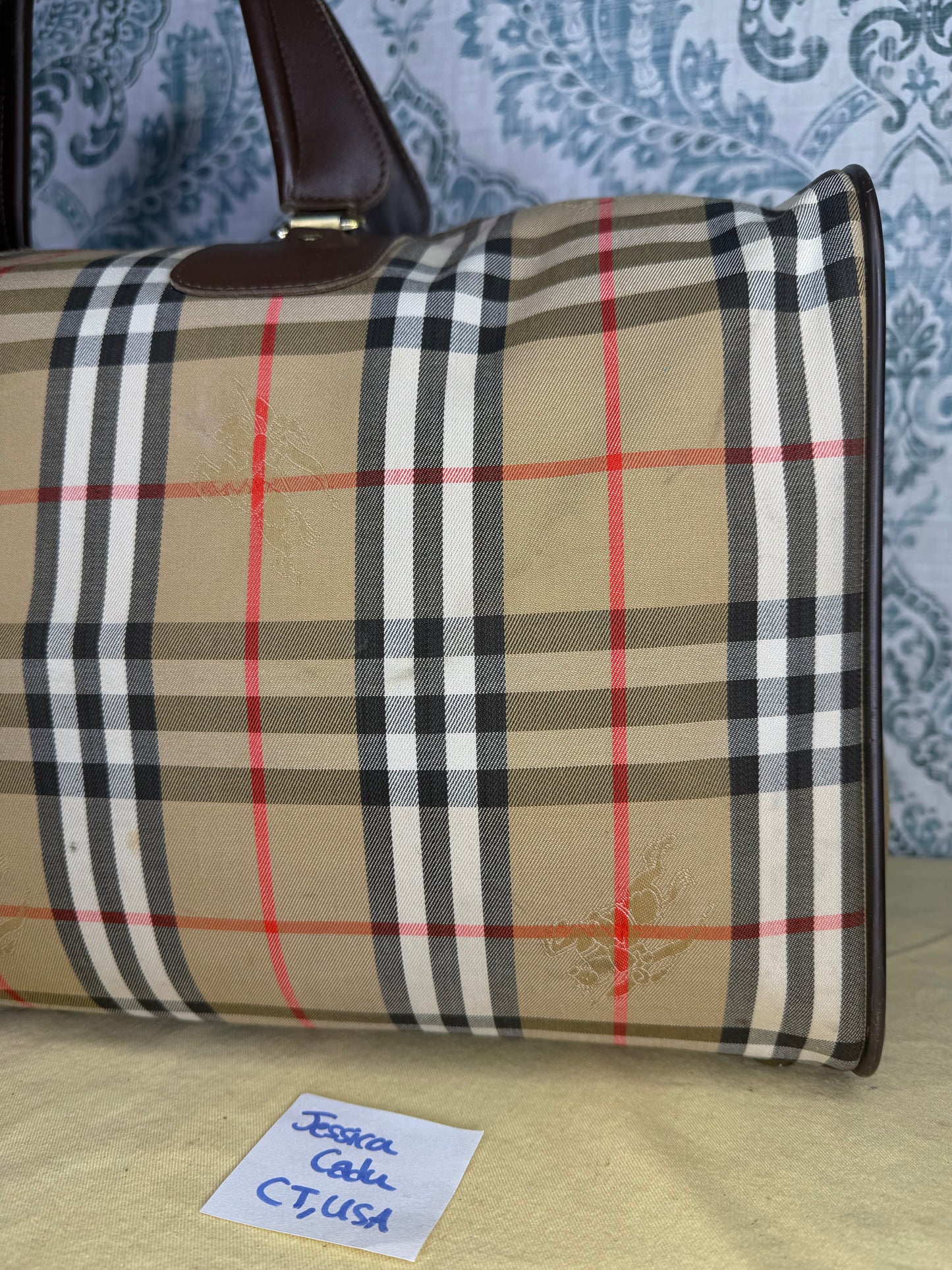 Burberry Nova Check Duffle