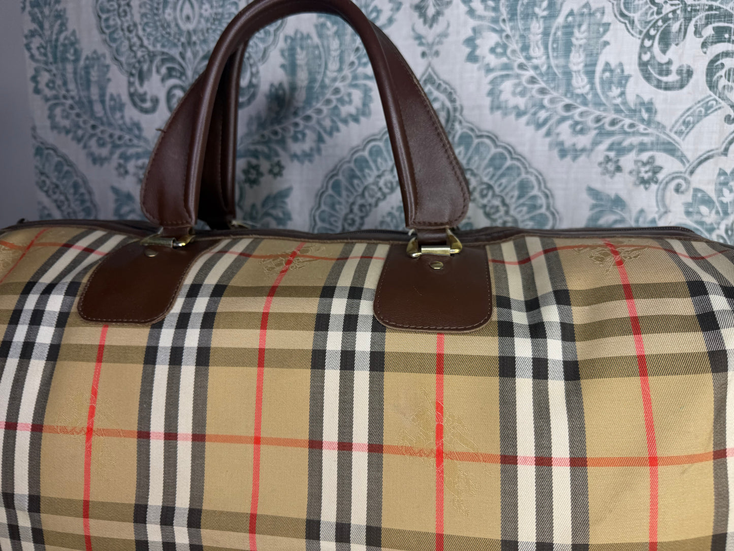 Burberry Nova Check Duffle