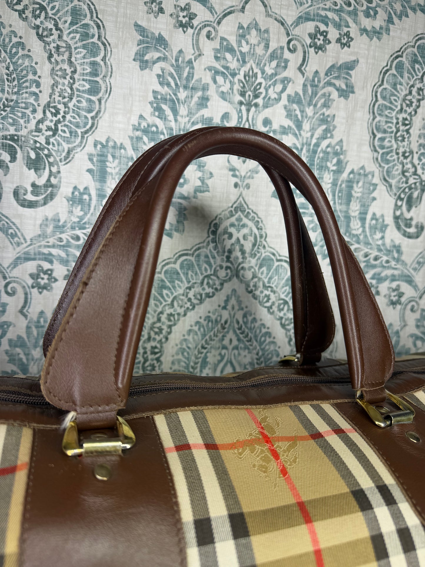 Burberry Nova Check Duffle