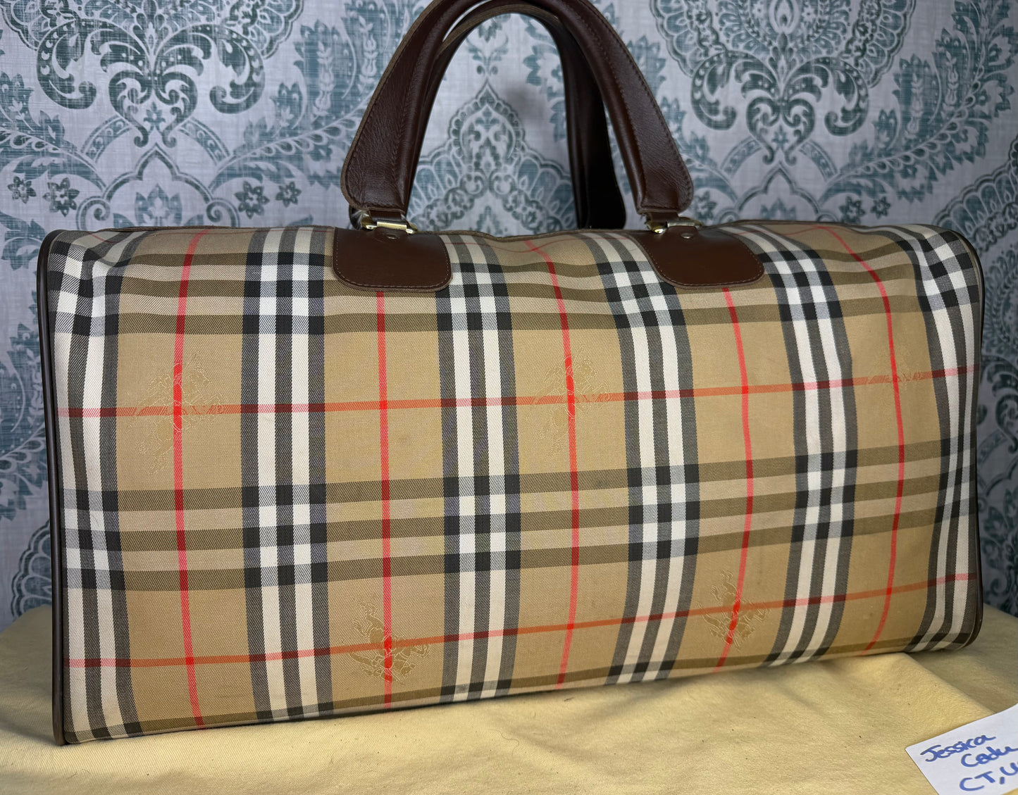 Burberry Nova Check Duffle