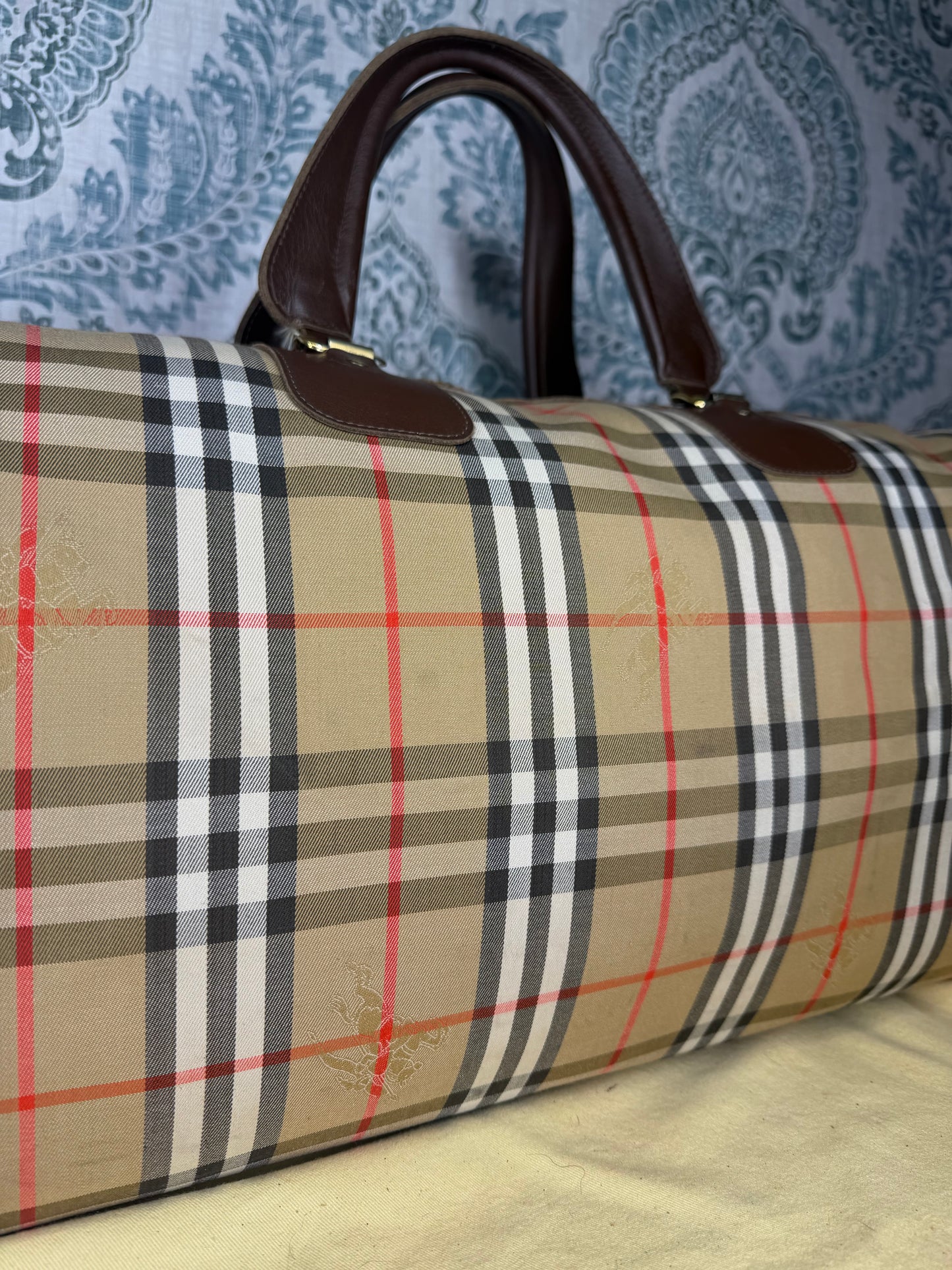 Burberry Nova Check Duffle