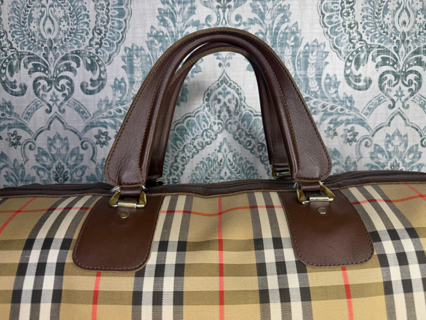 Burberry Nova Check Duffle