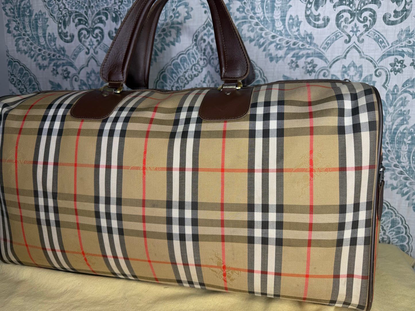 Burberry Nova Check Duffle