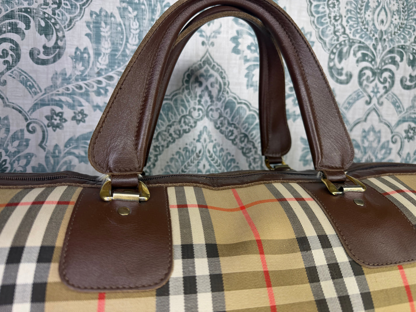 Burberry Nova Check Duffle