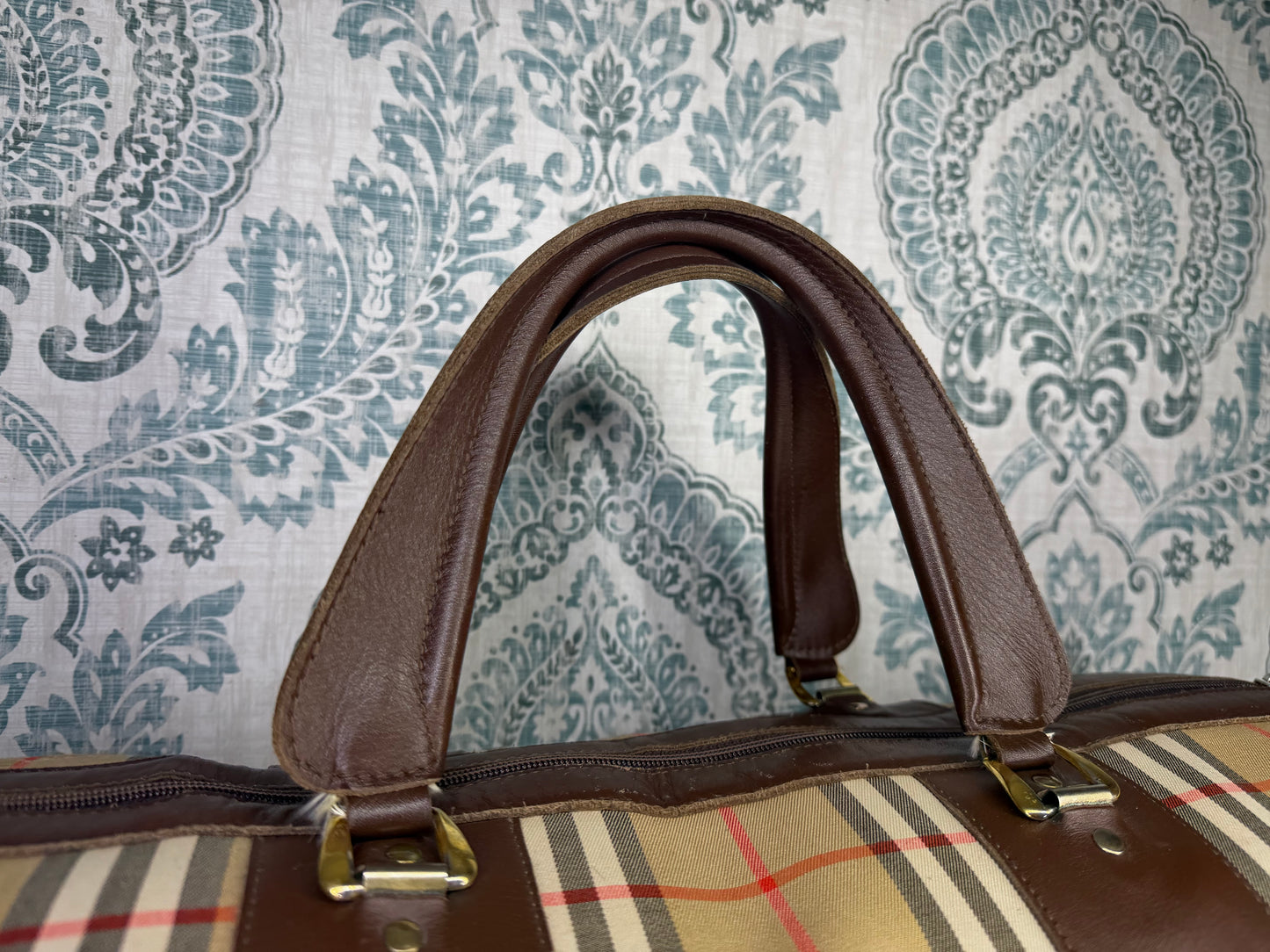 Burberry Nova Check Duffle