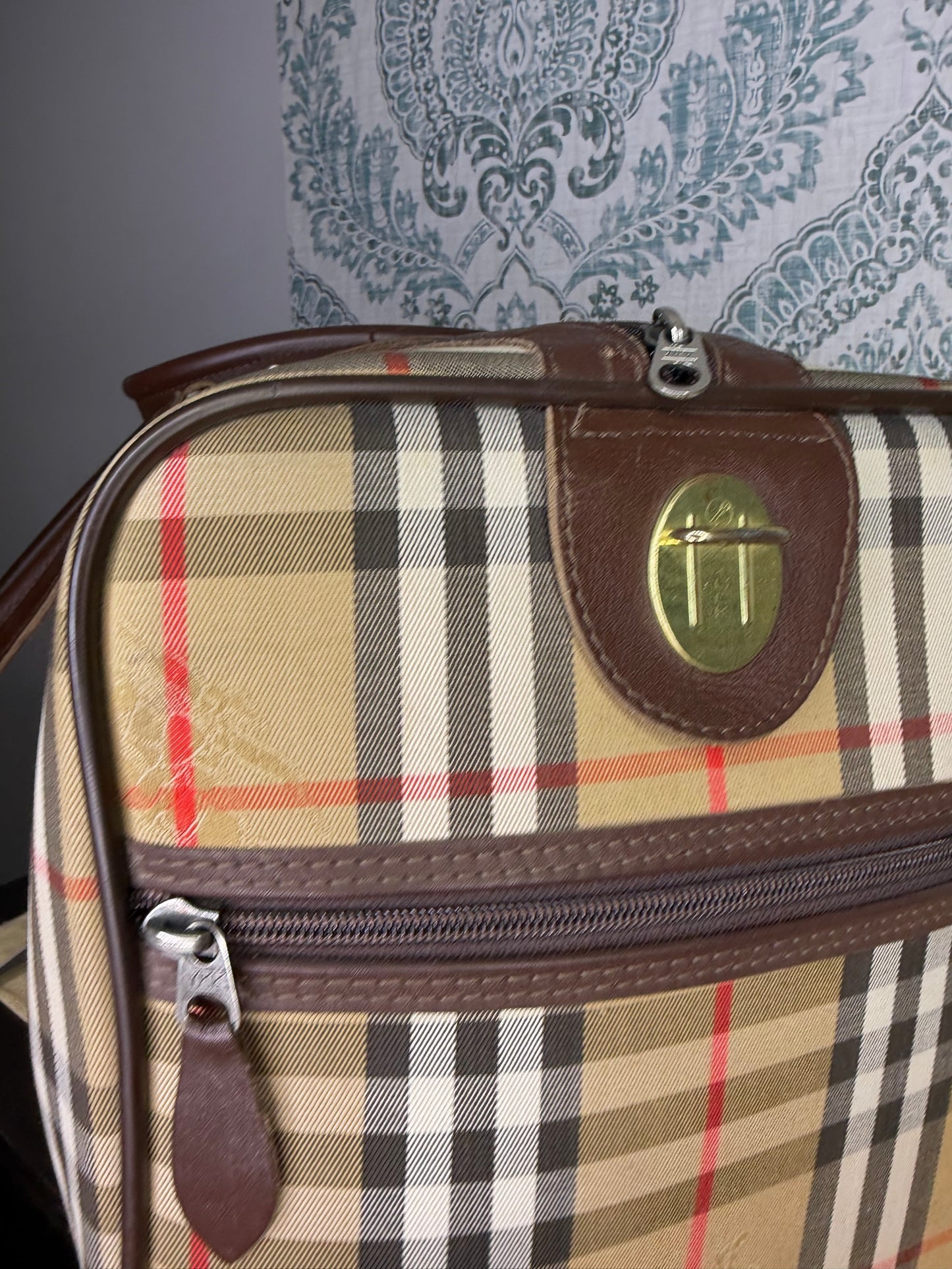 Burberry Nova Check Duffle