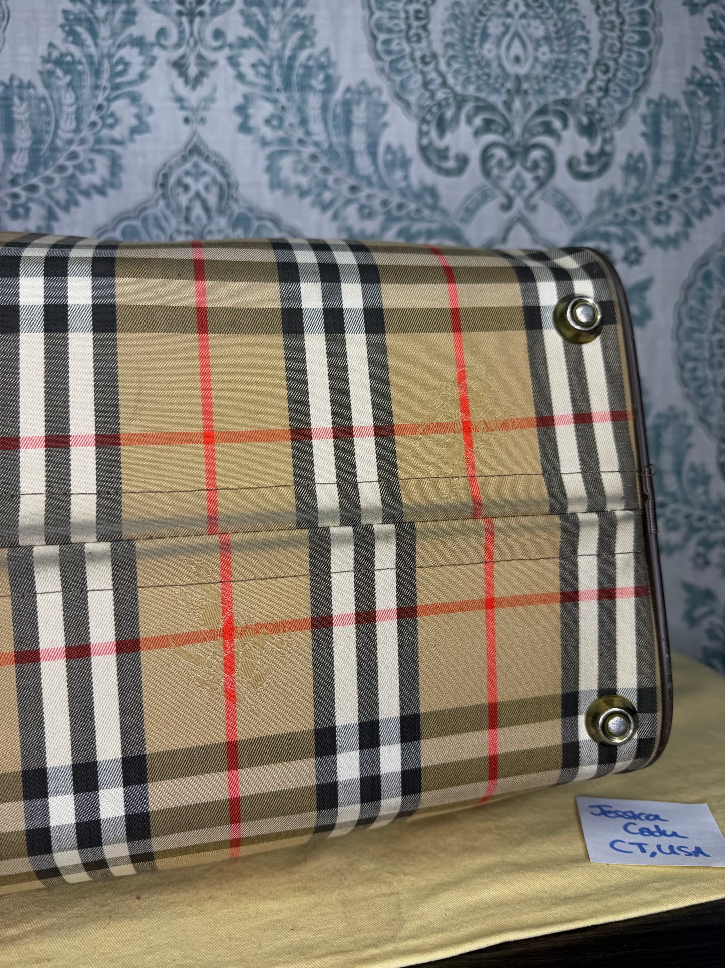 Burberry Nova Check Duffle