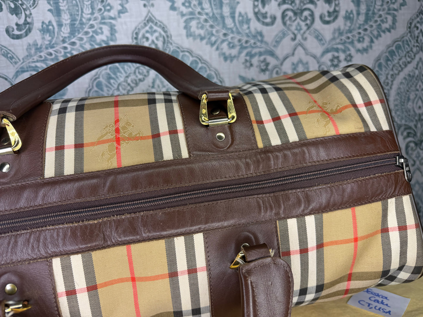 Burberry Nova Check Duffle