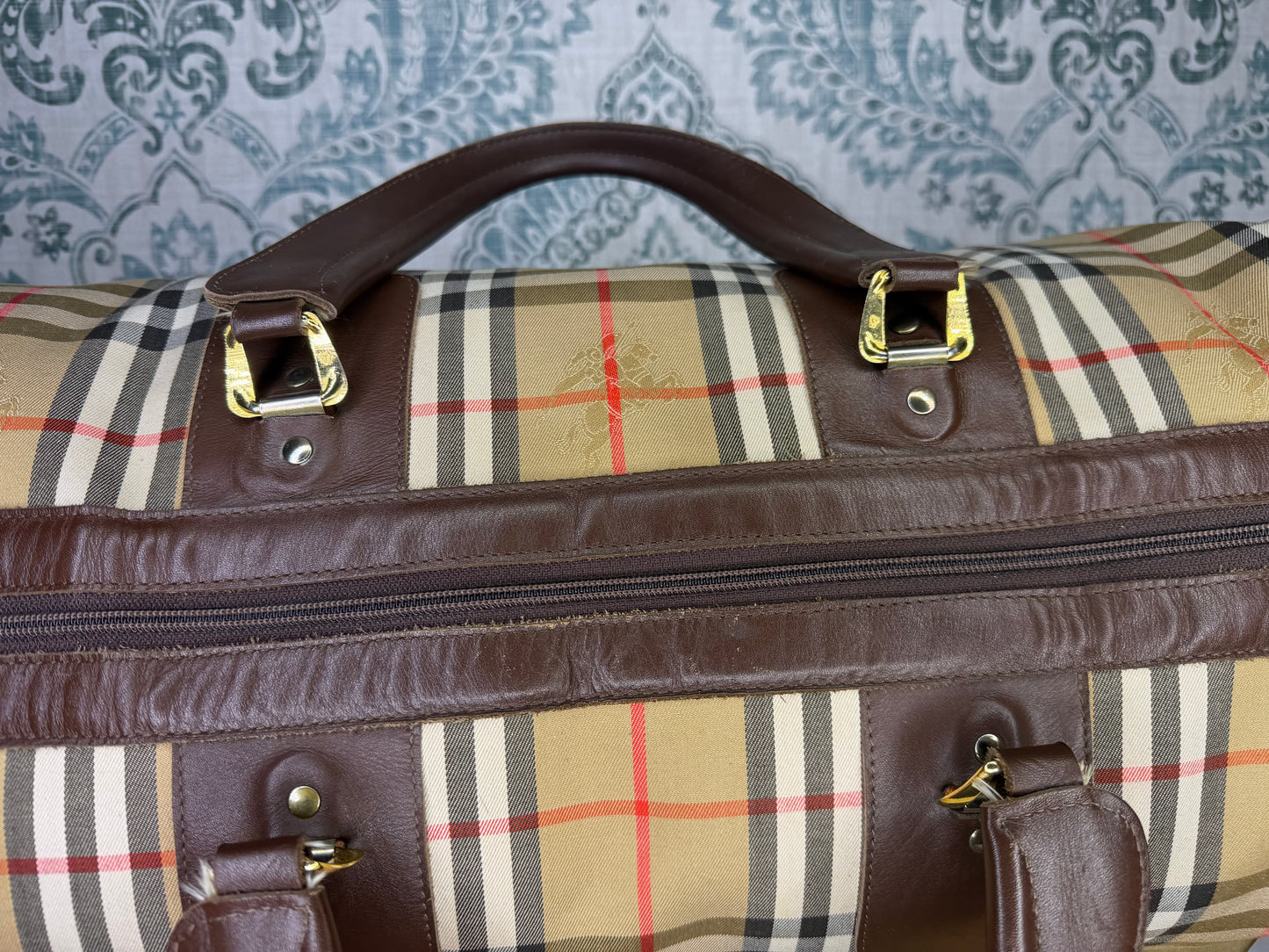 Burberry Nova Check Duffle