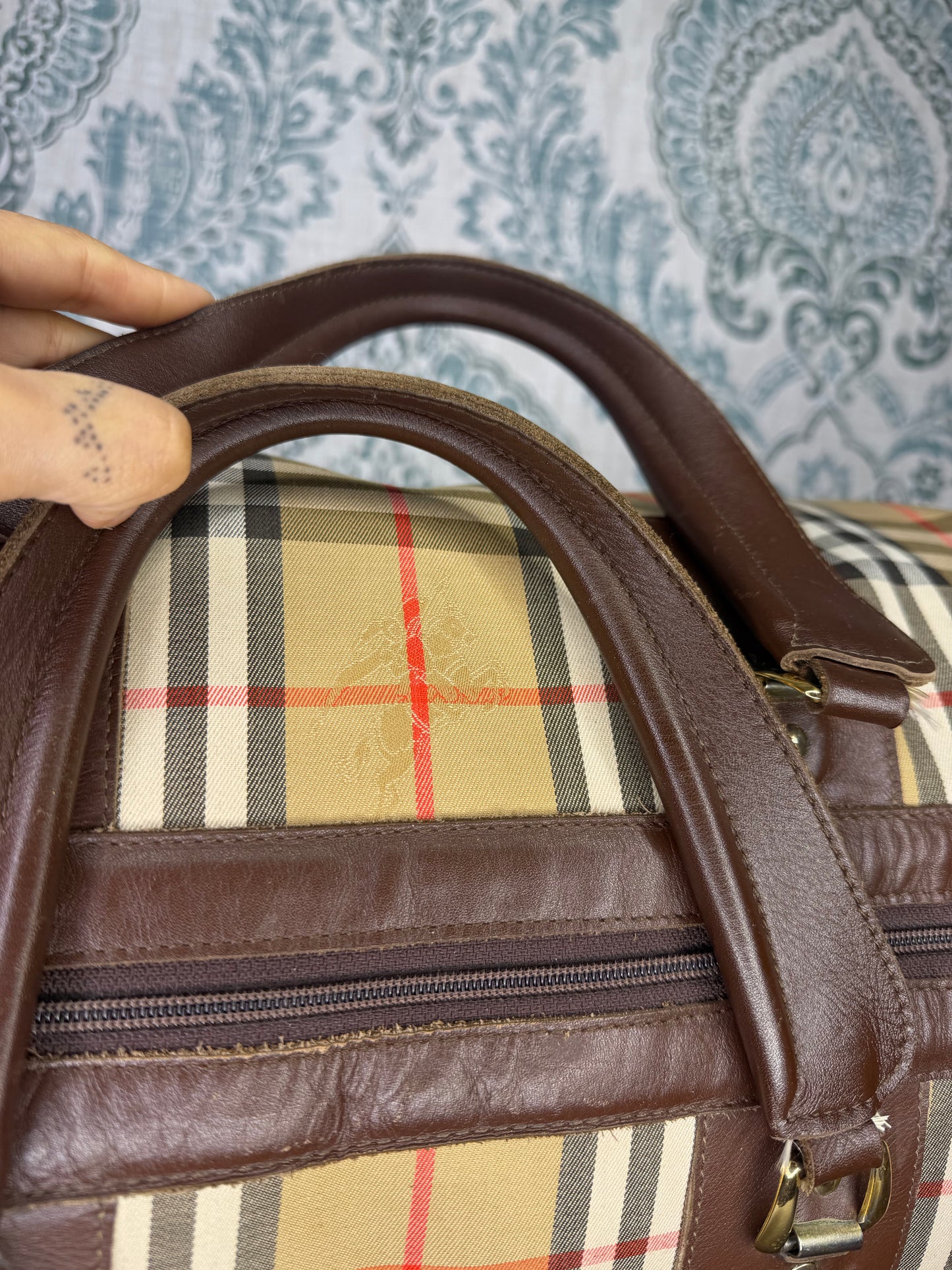 Burberry Nova Check Duffle