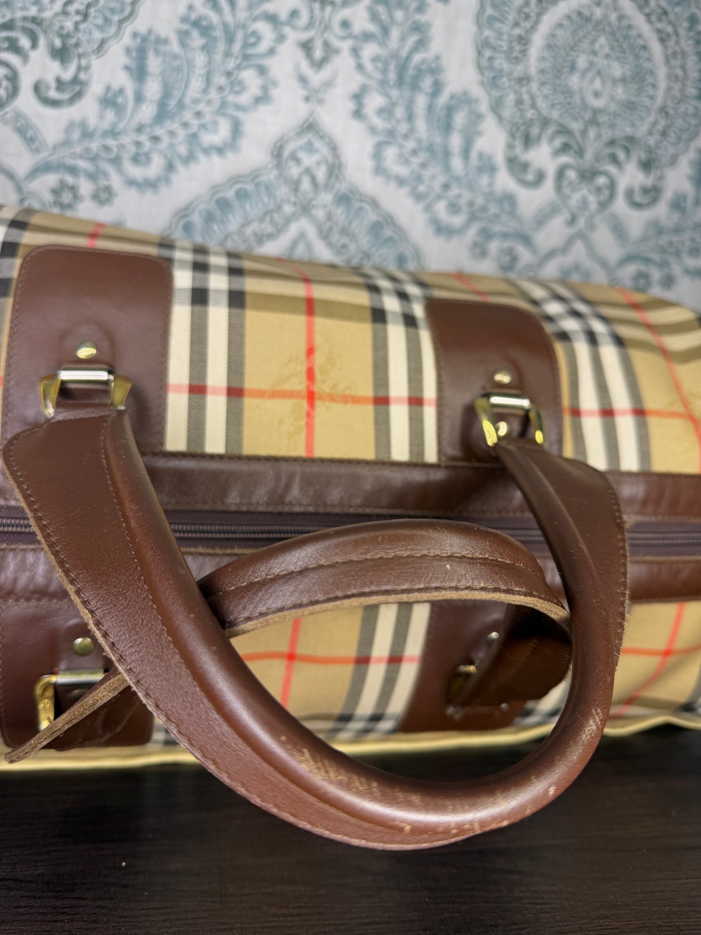 Burberry Nova Check Duffle